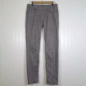 Prana Kara Skinny Jeans Womens 6/28 Printed Organic Cotton Stretch Denim 31 x 32